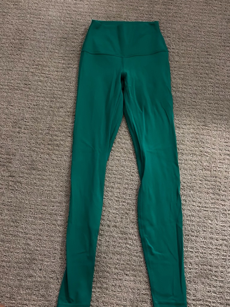 Lululemon Athletica High-Rise Emerald Green Leggings